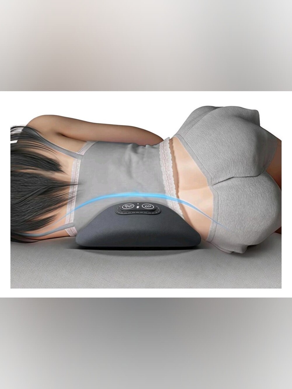 Back Spinal Decompression, 2026 Upgraded 3-in-1 Vibrating Massage Heating Lumbar - Picture 6 of 7
